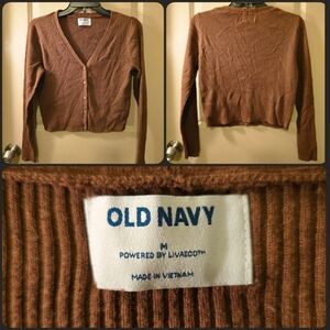 Brown Cardigan Sweater